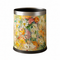 Nordic Style Decorative Trash Can 12L | Elegant Leather Waste Basket