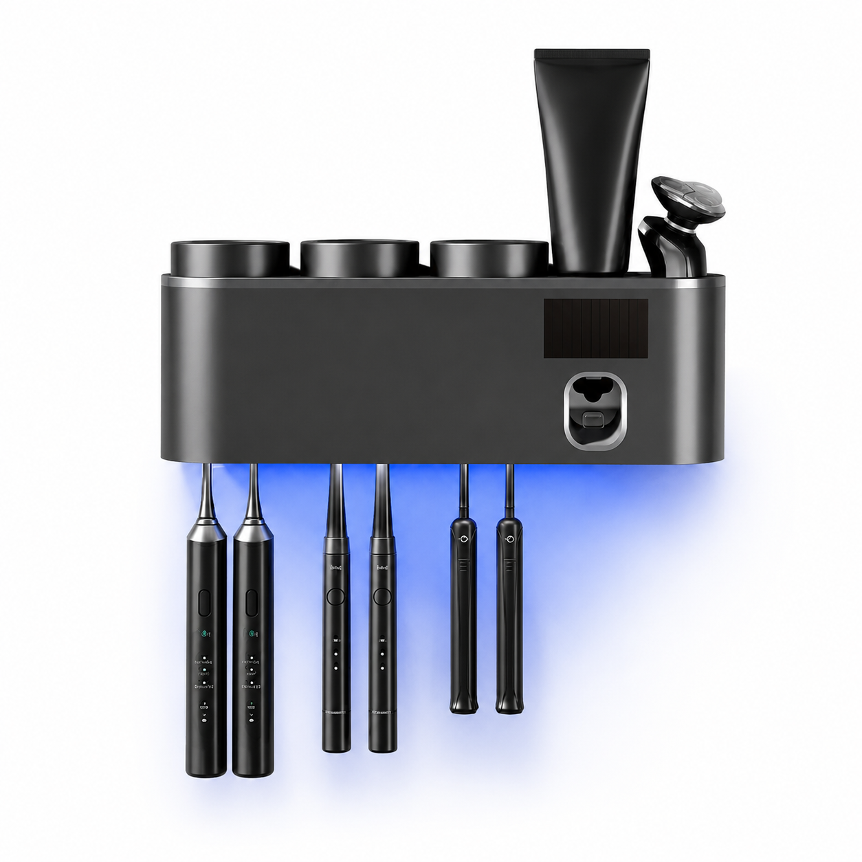 Smart UV Toothbrush Sterilizer Holder | Automatic Toothpaste Dispenser | Automatic Charging