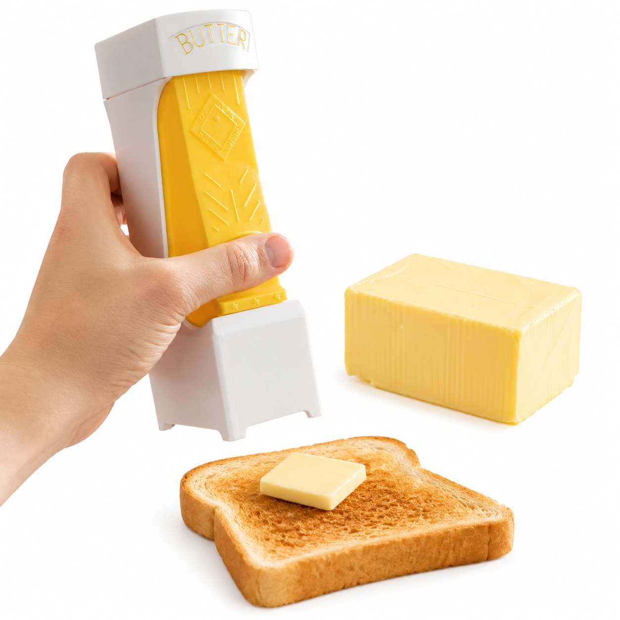 2-in-1 Butter Slicer Dispenser & Storage Box | Slicing Storage Dispenser