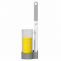 Disposable Toilet Brush Kit | Easy Replaceable Cleaning Head | Built-In Cleaning Solution | Avoid Secondary Contamination
