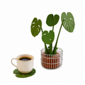 Decorative Magnetic Plant Coasters | Heat Resistant Cup & Pot Mat